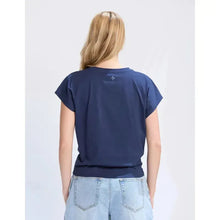 Top Knot Top / Navy-Stella + Gemma-Shop At The Hive Ashburton-Lifestyle Store & Online Gifts