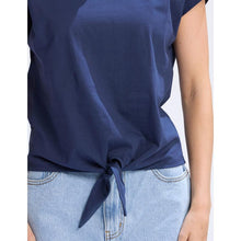 Top Knot Top / Navy-Stella + Gemma-Shop At The Hive Ashburton-Lifestyle Store & Online Gifts