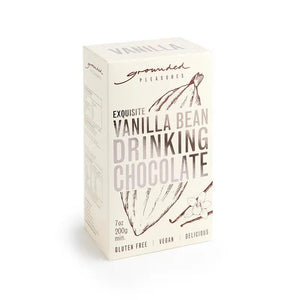 Vanilla Bean Drinking Chocolate 200g-Grounded Pleasures-Shop At The Hive Ashburton-Lifestyle Store & Online Gifts