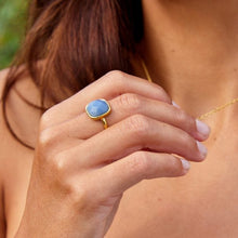 Ventura Adventurine Ring in Gold-Love Lunamei-Shop At The Hive Ashburton-Lifestyle Store & Online Gifts