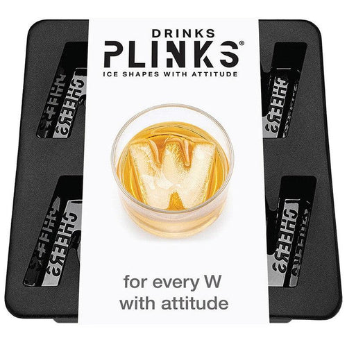 W is for Whiskey Ice Cube Tray-Drinks Plinks-Shop At The Hive Ashburton-Lifestyle Store & Online Gifts