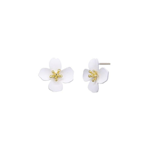 White Bloom Earrings-Tiger Tree-Shop At The Hive Ashburton-Lifestyle Store & Online Gifts