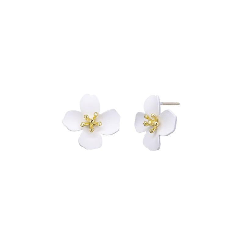 White Bloom Earrings-Tiger Tree-Shop At The Hive Ashburton-Lifestyle Store & Online Gifts