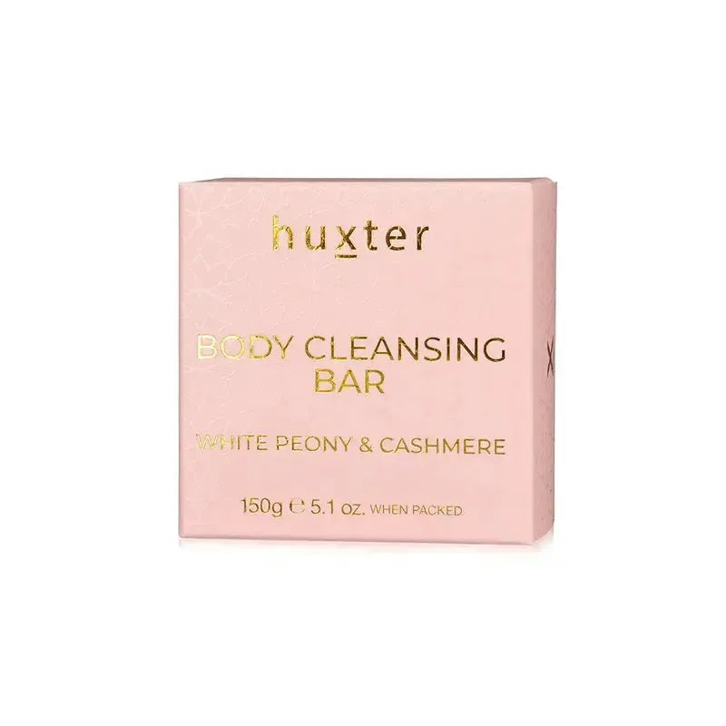 White Peony & Cashmere Body Cleansing Bar-Huxter-Shop At The Hive Ashburton-Lifestyle Store & Online Gifts