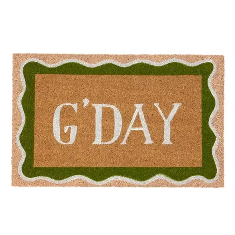 G’day PVC Back Coir Door Mat