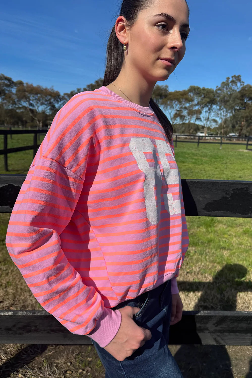 Luna Sweatshirt / Pink