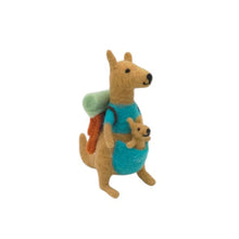 Kangaroo With Baby Felt Ornament-La La Land-Shop At The Hive Ashburton-Lifestyle Store & Online Gifts