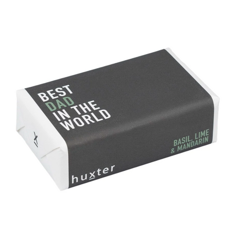 Best Dad In The World Soap-Huxter-Shop At The Hive Ashburton-Lifestyle Store & Online Gifts