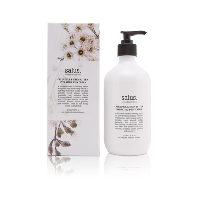 Calendula & Shea Butter Hydrating Body Cream-Salus Body-The Hive Ashburton