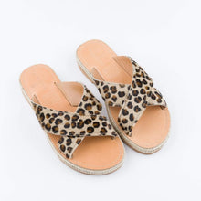 Banjarans Cross Over Leopard Print Sandals-Banjarans-Shop At The Hive Ashburton-Lifestyle Store & Online Gifts