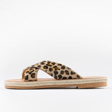 Banjarans Cross Over Leopard Print Sandals-Banjarans-Shop At The Hive Ashburton-Lifestyle Store & Online Gifts