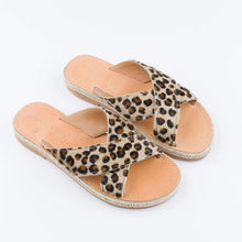 Banjarans Cross Over Leopard Print Sandals-Banjarans-Shop At The Hive Ashburton-Lifestyle Store & Online Gifts
