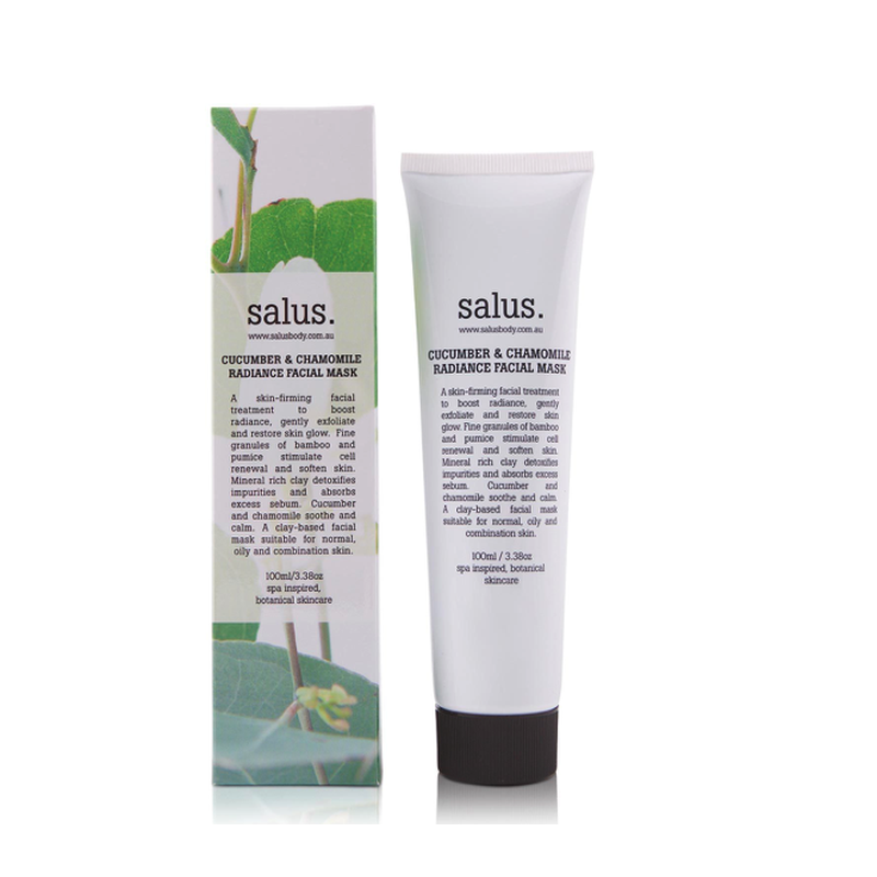Cucumber & Chamomile Radiance Facial Mask-Salus Body-Shop At The Hive Ashburton-Lifestyle Store & Online Gifts