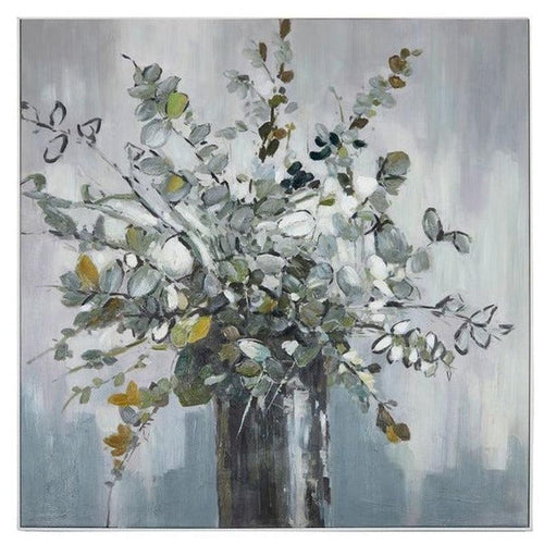 Eucalypt White Frame Oil Painting-Coast to Coast-Shop At The Hive Ashburton-Lifestyle Store & Online Gifts