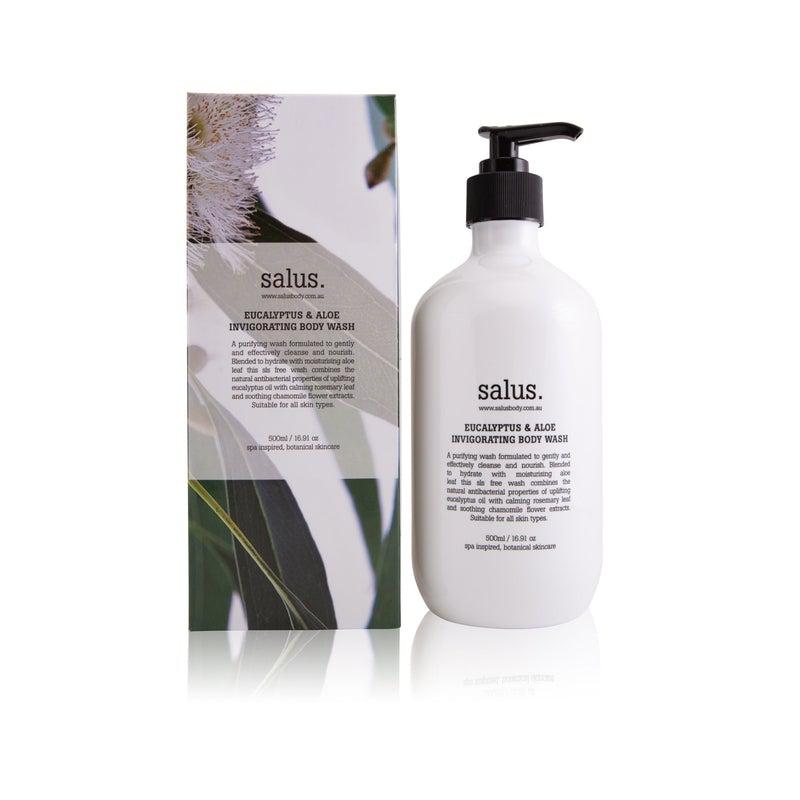 Eucalyptus & Aloe Invigorating Body Wash-Salus Body-Shop At The Hive Ashburton-Lifestyle Store & Online Gifts