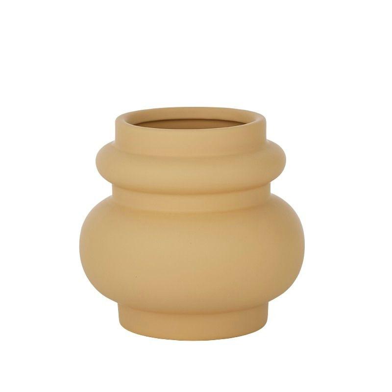 Gita Ceramic Pot / Mustard-Coast to Coast-Shop At The Hive Ashburton-Lifestyle Store & Online Gifts