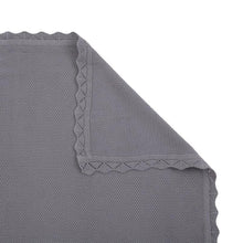 Knitted Blanket / Charcoal-All4Ella-Shop At The Hive Ashburton-Lifestyle Store & Online Gifts