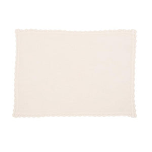 Knitted Blanket / Cream-All4Ella-Shop At The Hive Ashburton-Lifestyle Store & Online Gifts