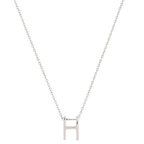 Letter Necklace / Silver-Zafino-Shop At The Hive Ashburton-Lifestyle Store & Online Gifts