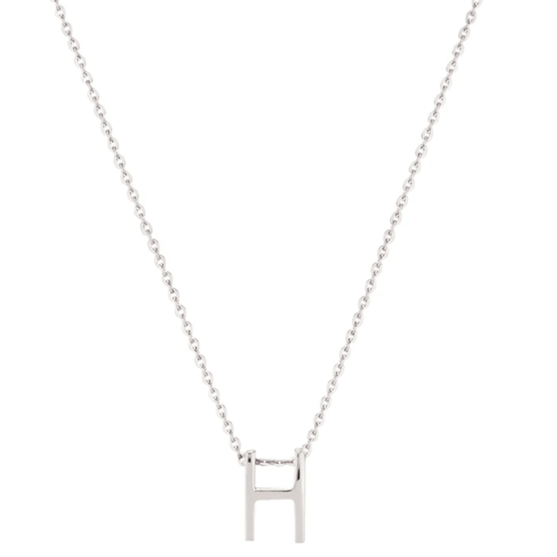 Letter Necklace / Silver-Zafino-Shop At The Hive Ashburton-Lifestyle Store & Online Gifts