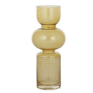 Matar Glass Vase / Amber-Coast to Coast-Shop At The Hive Ashburton-Lifestyle Store & Online Gifts
