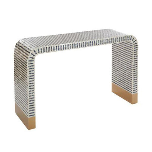 Nya Inlay Console / Steel Blue-Coast to Coast-Shop At The Hive Ashburton-Lifestyle Store & Online Gifts