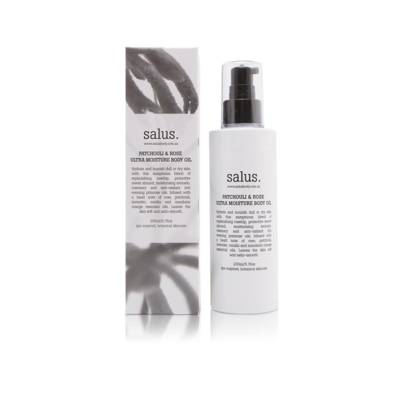 Patchouli & Rose Ultra Moisture Body Oil-Salus Body-The Hive Ashburton