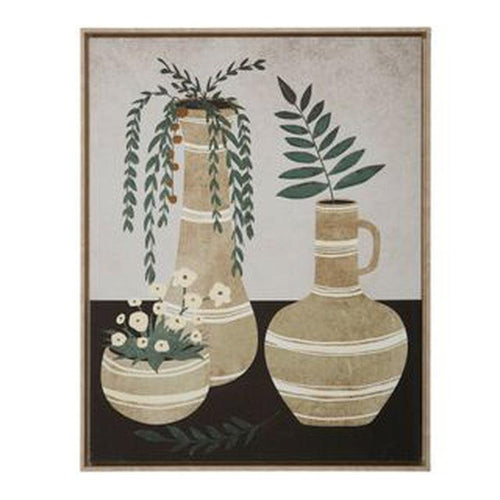 Pottery Natural Frame Oil Canvas-Coast to Coast-Shop At The Hive Ashburton-Lifestyle Store & Online Gifts