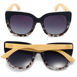 Riviera Black/Ivory Tortoise Sunglasses-Soek Sunglasses-The Hive Ashburton