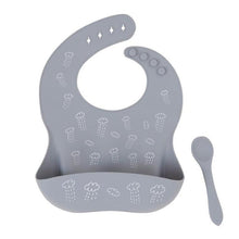 Silicone Catch Bib & Spoon Set-All4Ella-Shop At The Hive Ashburton-Lifestyle Store & Online Gifts